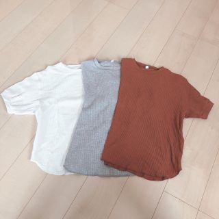 ユニクロ(UNIQLO)のユニクロ ワッフルT セット(Tシャツ(半袖/袖なし))