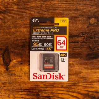 サンディスク(SanDisk)のぶらっく様専用 SanDisk extreme pro 64GB+128GB(その他)