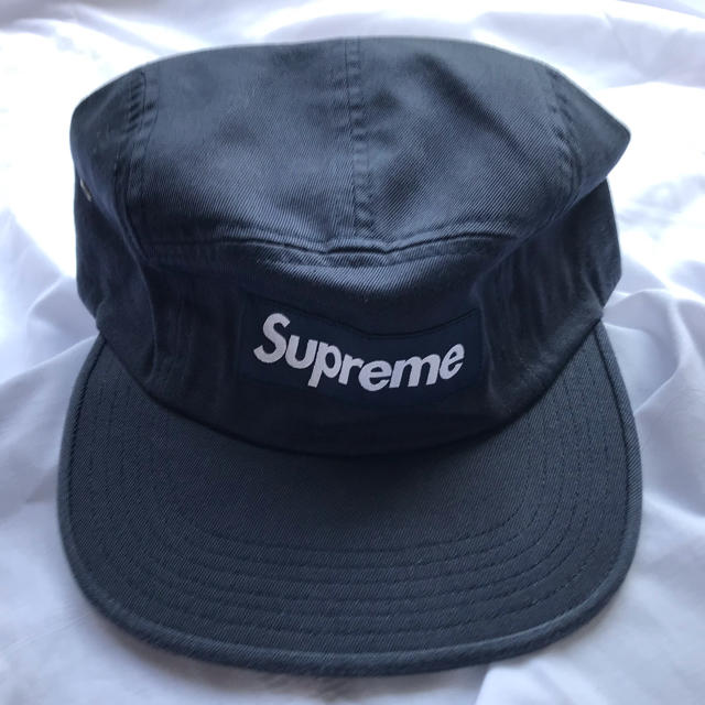 Supreme Washed Chino Camp Cap Navy