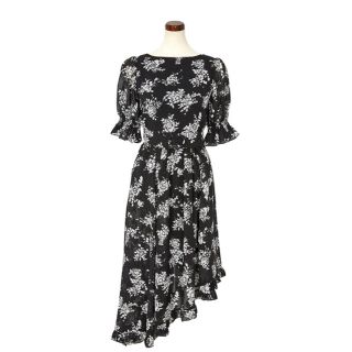 スナイデル(SNIDEL)のHer lip to Asymmetrical Floral Dress  (ロングワンピース/マキシワンピース)