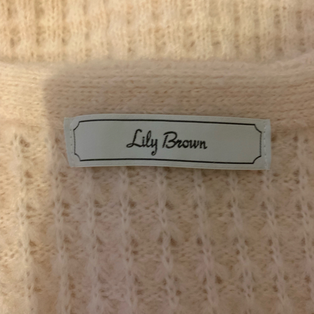 Lily Brown(リリーブラウン)のリリーブラウン カーディガン lily brown レディースのトップス(カーディガン)の商品写真