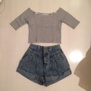 スナイデル(SNIDEL)の♡14 S/S ロールアップデニム♡(ショートパンツ)