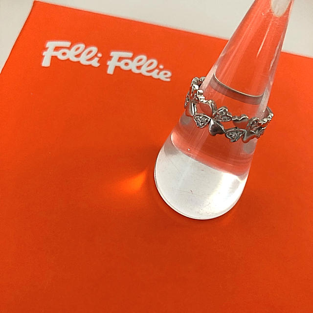 Folli Follie - フォリフォリ ☆ K18 ダイヤモンド クローバー リングの通販 by mint's shop｜フォリフォリならラクマ