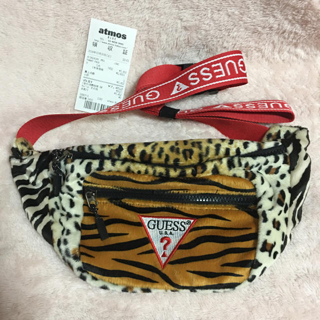 GUESS x ATMOS FANNY PACK ウエストバッグ