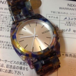 ニクソン(NIXON)の限定お値下げ タイムテラー アセテート(腕時計)