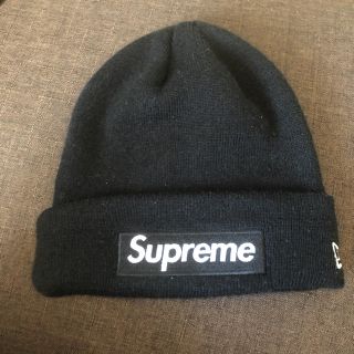 シュプリーム(Supreme)のsupreme  16FW new era box logo beanie  (ニット帽/ビーニー)