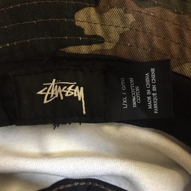 STUSSY(ステューシー)のSTUSSY バケットハット 迷彩 メンズの帽子(その他)の商品写真