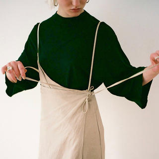 clane strap deform skirt(ロングスカート)