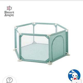 最終値下げベビーサークル 色(パウダーブルー)