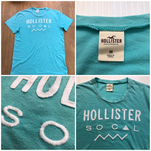 Hollister(ホリスター)のHOLLISTER🌟Ｔシャツ2枚組／メンズＳ&M キッズ/ベビー/マタニティのキッズ服男の子用(90cm~)(Tシャツ/カットソー)の商品写真