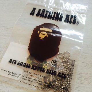 アベイシングエイプ(A BATHING APE)のAPE チェーンネックレス(ネックレス)