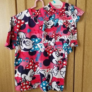 ディズニー(Disney)の美品♡ディズニー　親子 ペアTシャツ(Ｔシャツ)