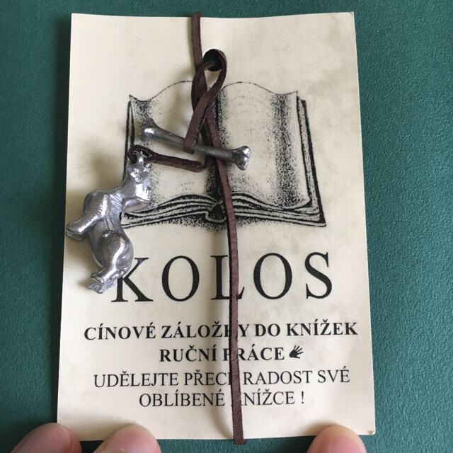 【チェコ ハンドメイド】KOLOS ブックマーク ハンドメイドの文具/ステーショナリー(しおり/ステッカー)の商品写真