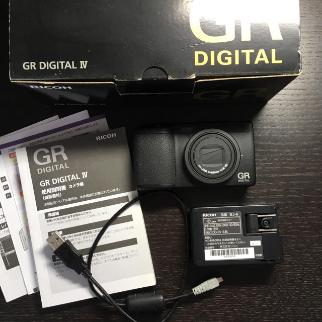 最終 RICOH GR digital IV 4 リコー デジタル カメラコンパクトデジタルカメラ