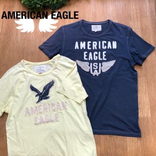 アメリカンイーグル(American Eagle)のAMERICAN EAGLE🌟Ｔシャツ2枚組／メンズM(Tシャツ/カットソー)