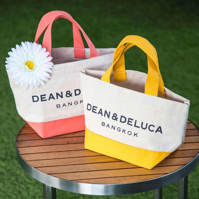 DEAN & DELUCA(ディーンアンドデルーカ)のDean&Deluca バンコク スモールサイズ トートバッグ イエロー 新作 レディースのバッグ(トートバッグ)の商品写真