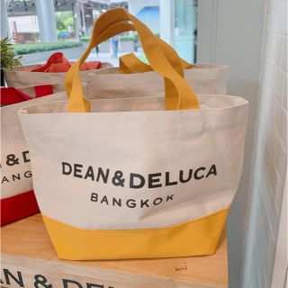 ディーンアンドデルーカ(DEAN & DELUCA)のDean&Deluca バンコク スモールサイズ トートバッグ イエロー 新作(トートバッグ)