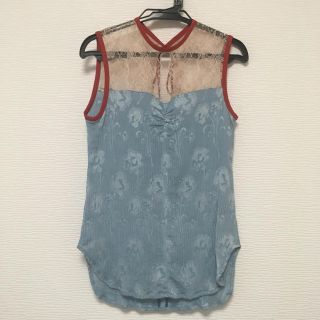 マメ(mame)のmamekurogouchi 18ss カーネーションウィロー 満島ひかり(カットソー(半袖/袖なし))