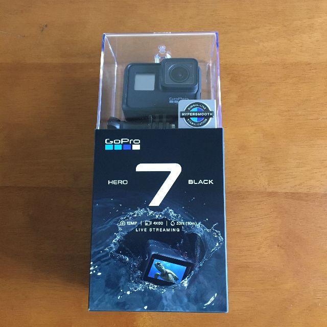 GoPro(ゴープロ)のGoPro HERO7 ブラック CHDHX-701-FW 新品  スマホ/家電/カメラのカメラ(ビデオカメラ)の商品写真