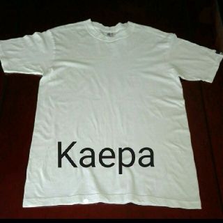 ケイパ(Kaepa)の格安❗　Kaepa  メンズ 白 Tシャツ  (Tシャツ/カットソー(半袖/袖なし))