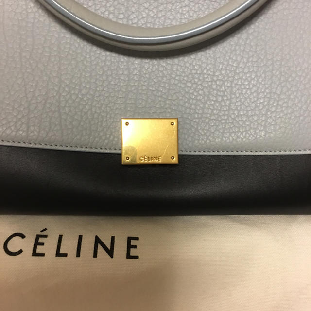 celine(セリーヌ)の限定値下げ꙳★*゜希少人気色✨美品❤セリーヌ トラペーズ ✨ レディースのバッグ(ショルダーバッグ)の商品写真