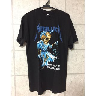 新品 未使用 Metallica Tシャツ rock Tシャツ(Tシャツ/カットソー(半袖/袖なし))