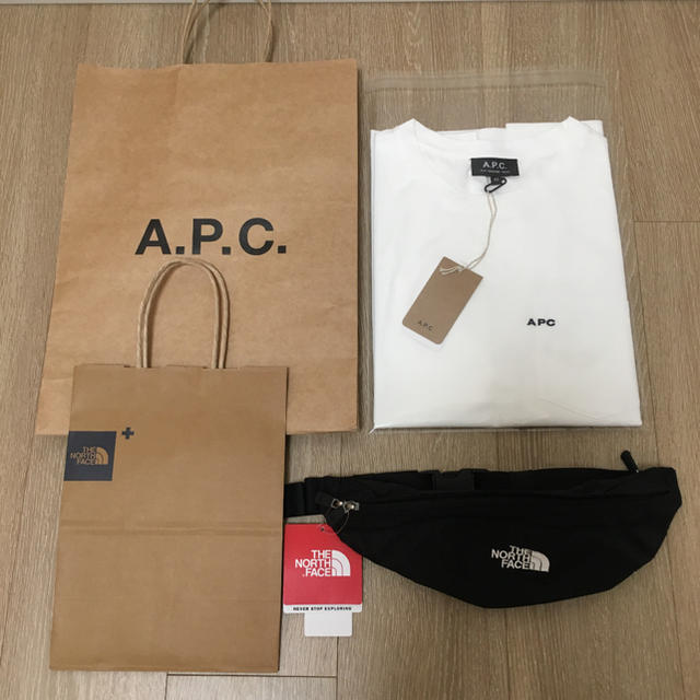 人気商品の A.P.C - 【絶対お買い得大人気ブランドレディースサマーセット】A.P.C 、ノースフェイス Tシャツ(半袖/袖なし)