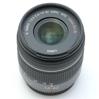 パナソニック(Panasonic)のニコニコ23様せんようパナソニック14-42グレー+GX7(レンズ(ズーム))