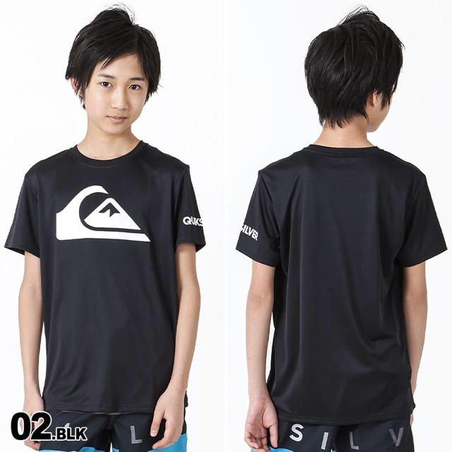 QUIKSILVER(クイックシルバー)の新品タグ付き クイックシルバー ラッシュガード 150 キッズ/ベビー/マタニティのキッズ服男の子用(90cm~)(水着)の商品写真