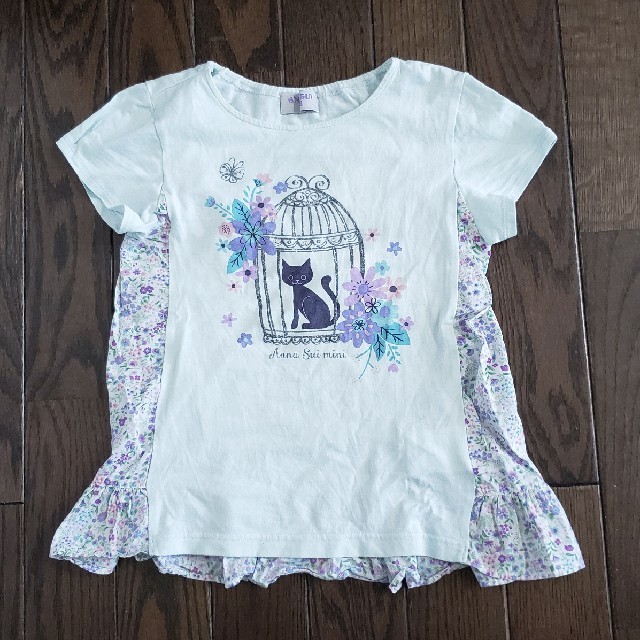 ANNA SUI mini(アナスイミニ)のアナスイミニ　Tシャツ　トップス　130 キッズ/ベビー/マタニティのキッズ服女の子用(90cm~)(Tシャツ/カットソー)の商品写真
