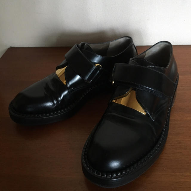 Marni(マルニ)のMARNI マルニ  ベルクロ レザーシューズ36 レディースの靴/シューズ(ローファー/革靴)の商品写真