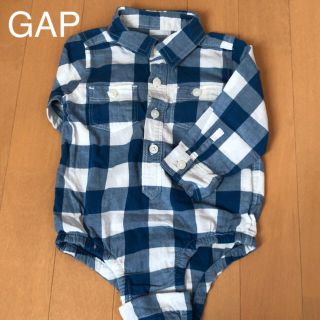 ギャップ(GAP)の☆GAP☆  チェックボディースーツ(ロンパース)