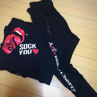 【限定値下げ】Acid Black Cherryパーカー&サルエルセット(パーカー)