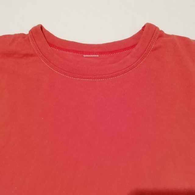 THE FLAT HEAD(フラットヘッド)のフラットヘッドTシャツ オレンジ　L  メンズのトップス(Tシャツ/カットソー(半袖/袖なし))の商品写真