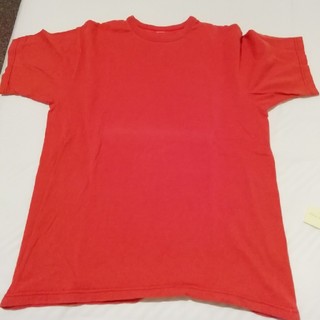 フラットヘッド(THE FLAT HEAD)のフラットヘッドTシャツ オレンジ　L (Tシャツ/カットソー(半袖/袖なし))