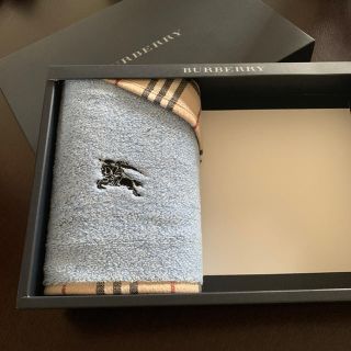 バーバリー(BURBERRY)のBURBERRY バーバリー ウォッシュタオル タオルハンカチ(タオル/バス用品)