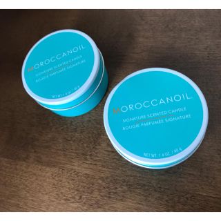 モロッカンオイル(Moroccan oil)のモロッカンオイル キャンドル 2個(キャンドル)