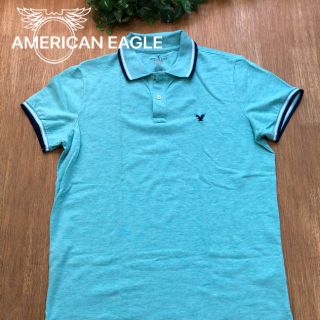 アメリカンイーグル(American Eagle)の値下げ♪AMERICAN EAGLE 🌟ポロシャツ／メンズM(Tシャツ/カットソー)