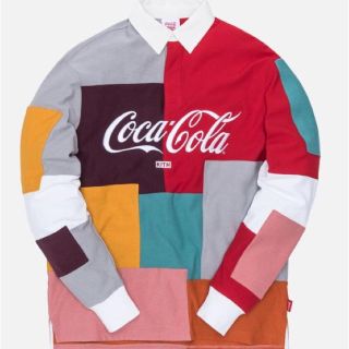 シュプリーム(Supreme)のKITH X COCA-COLA COLORBLOCK RUGBY xxl (スウェット)