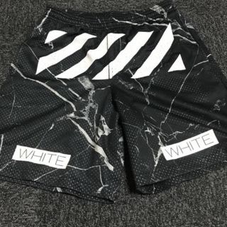 オフホワイト(OFF-WHITE)の本物 ★ off-white ショートパンツ tシャツ パーカー スニーカー(ショートパンツ)