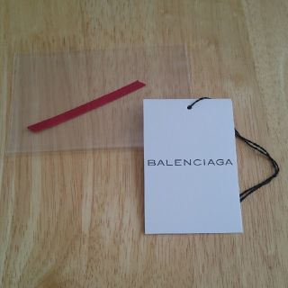 バレンシアガ(Balenciaga)の【正規品・新品】バレンシアガ 革ひも 財布 レザー 赤(財布)