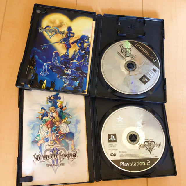 PlayStation2(プレイステーション2)のPS2 キングダムハーツ1、2 エンタメ/ホビーのゲームソフト/ゲーム機本体(家庭用ゲームソフト)の商品写真