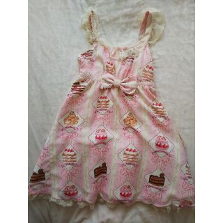 アンジェリックプリティー(Angelic Pretty)のAngelicPretty Petit Patisserie ハイウエストJSK(ひざ丈ワンピース)