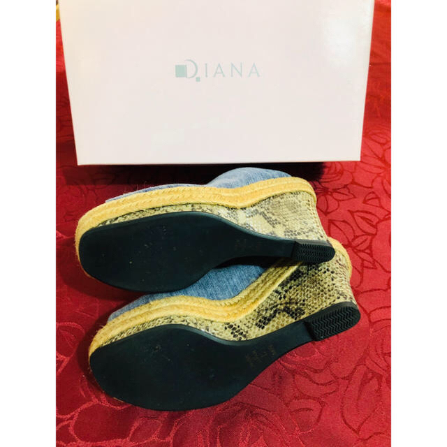 DIANA(ダイアナ)のダイアナ デニム  ブルーサンダル レディースの靴/シューズ(サンダル)の商品写真