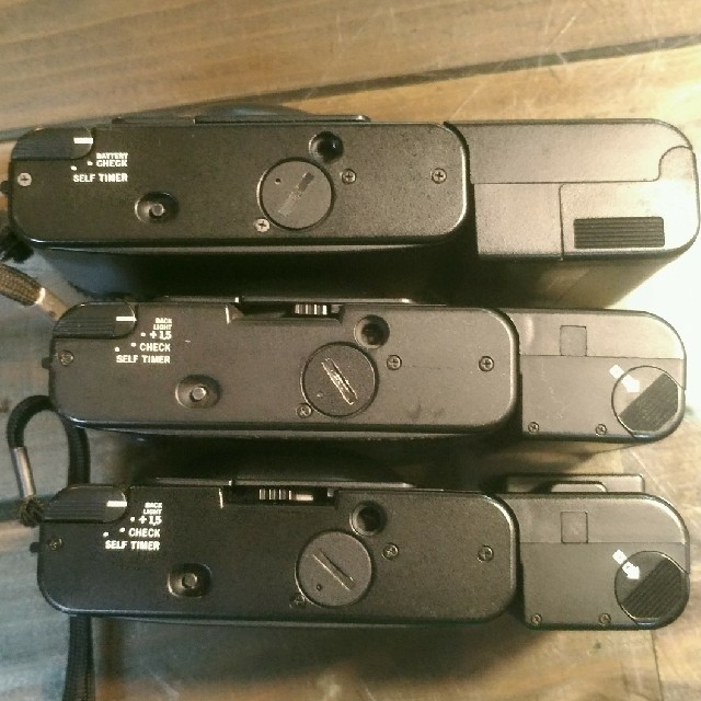 OLYMPUS(オリンパス)のOLYMPUS  XA ２台 XA2　計３台　動作品 スマホ/家電/カメラのカメラ(フィルムカメラ)の商品写真