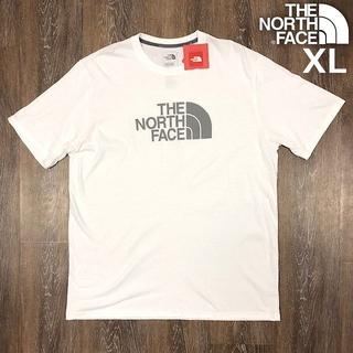 ザノースフェイス(THE NORTH FACE)のノースフェイス ハーフドームロゴ 半袖 Tシャツ (XL)白灰 180902(Tシャツ/カットソー(半袖/袖なし))