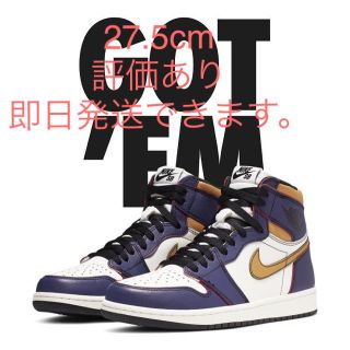 ナイキ(NIKE)のjordan1 ×NIKE sb "LA to Chicago"27.5cm(スニーカー)