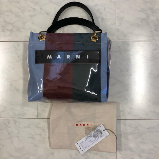 Marni(マルニ)のマルニ ポリアミド グロッシーグリップバッグ レディースのバッグ(ハンドバッグ)の商品写真