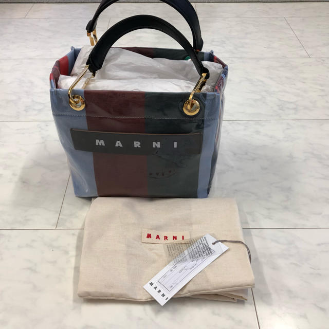 Marni - マルニ ポリアミド グロッシーグリップバッグの通販 by 販売 ...