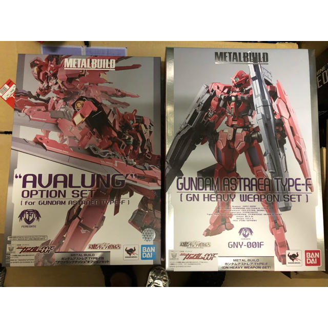 新品未開封セット』メタルビルド ガンダムアストレアtype-f & opパーツ